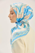MAISA Rana Twill Scarf Blue