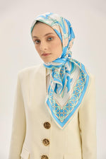 MAISA Rana Twill Scarf Blue
