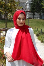 P&F 2138 Jazz Shawl/Red