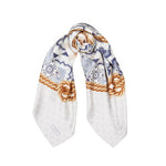 Ipekevi 01129 Rope Beige Silk Twill Scarf