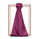 Ipekevi 927 Rose Pink Reversible Silk Shawl