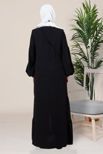 BYZ Sinem Abaya Black