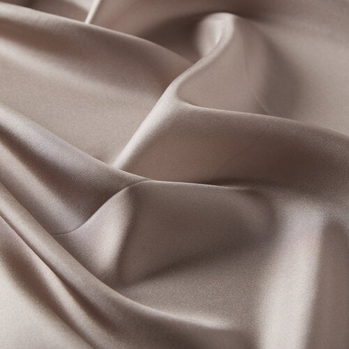 Ipekevi 01116 Stone Plain Silk Twill Scarf