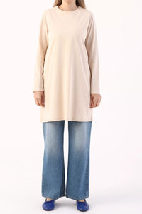 All 52049 Inner Basic Tunic Beige