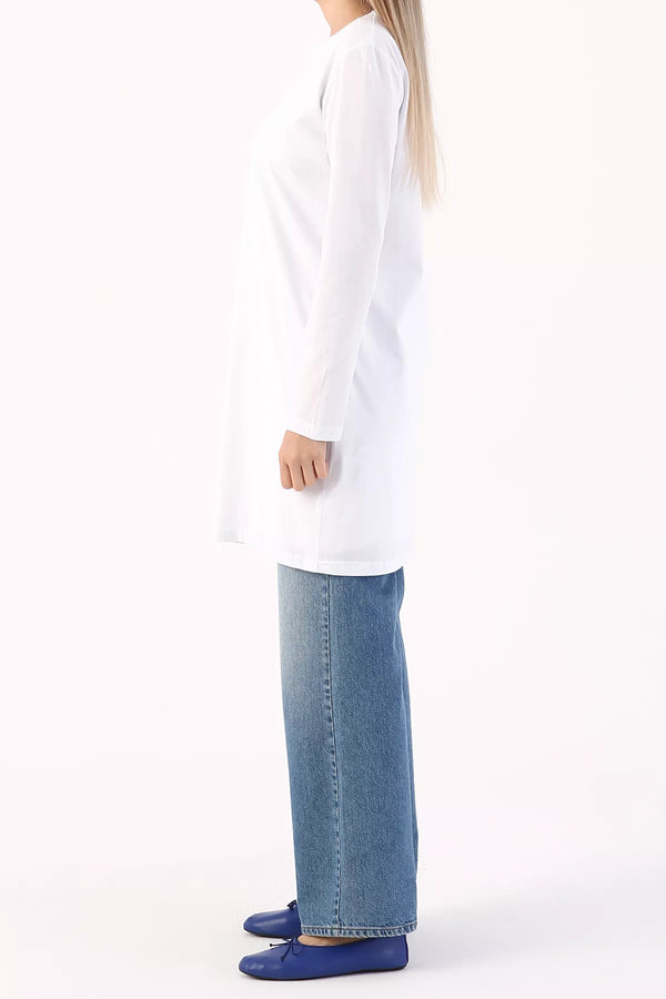 All 52049 Inner Basic Tunic White