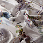 Ipekevi 1200 Stone Notes of Nature Print Silk Twill Scarf