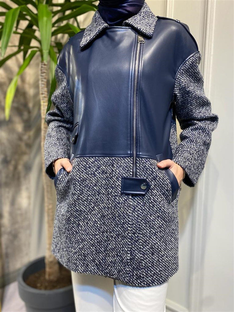 VNV Clash Jacket Navy Blue