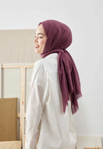 Fresh Scarf Bamboo Shawl Sour Cherry