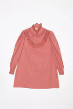 Allday 50119 Lace Detailed Tunic Rose