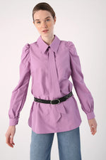 Allday 51069 Cotton Tunic Lilac