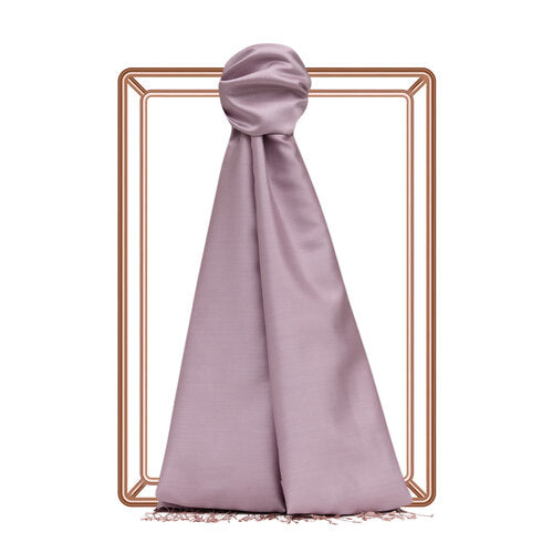 Ipekevi 927 New Lilac Reversible Silk Shawl