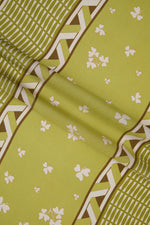 Imannoor Clover Flosh Viscose Shawl Yellow