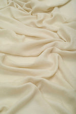 Imannoor Chain Pattern Cotton Silk Shawl Cream