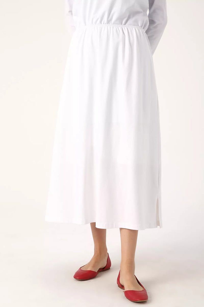 Allday Inner Skirt White