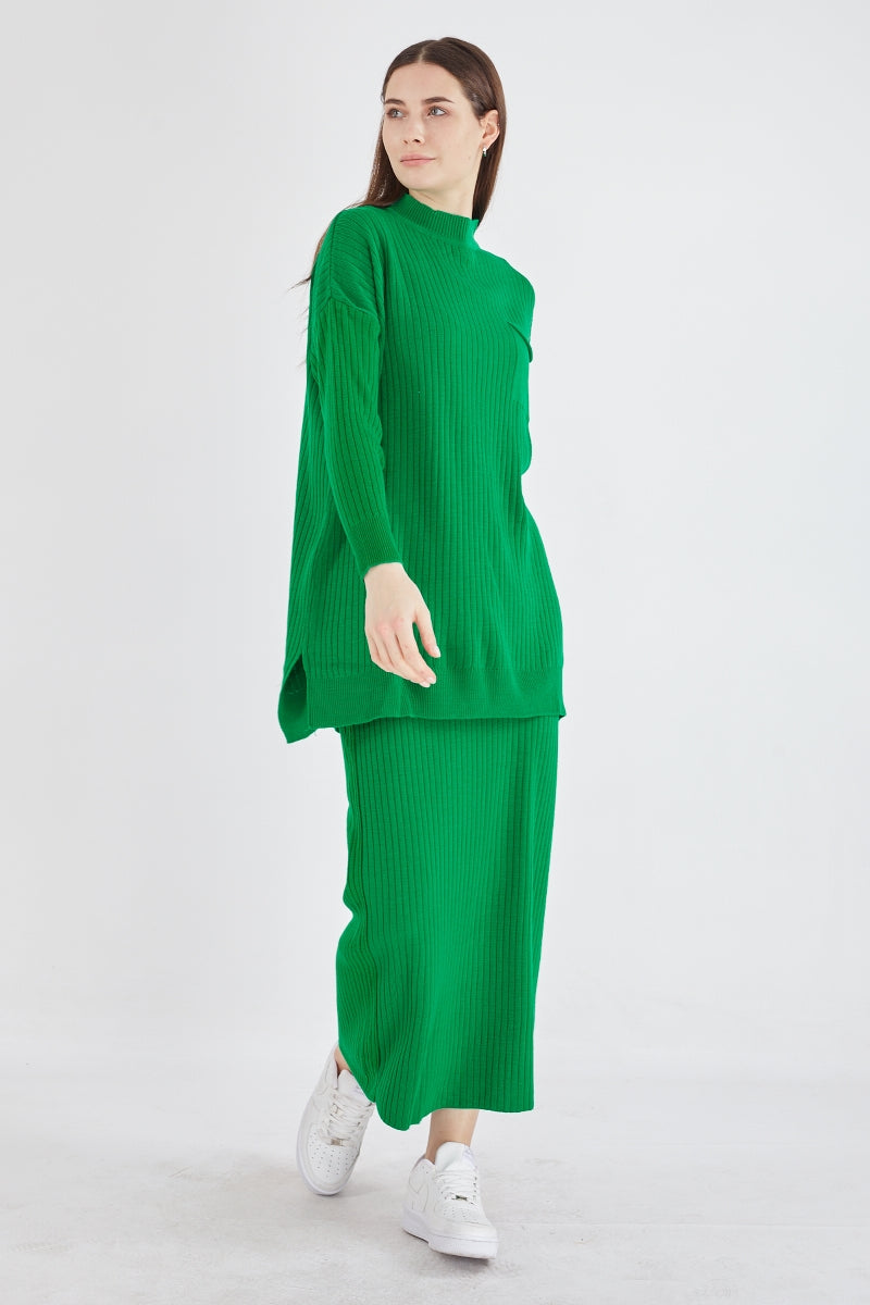 AFL Alya Knitted 2 Piece Set Benetton Moda Natty AFL Alya Knitted 2 Piece Set Benetton Moda Natty