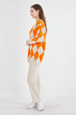 AFL Belizia 2 Piece Knitted Set Orange