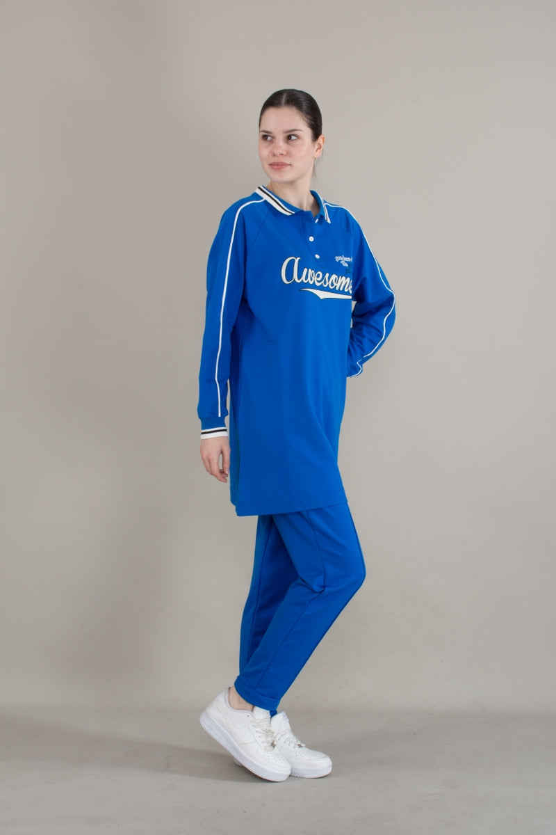 N&C Awesome Tracksuit Sax Blue