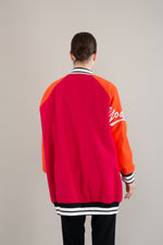 IKL 14153 Sweatshirt Orange&Pink