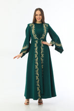 KNT Mihribah Abaya Emerald