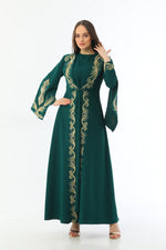 KNT Mihribah Abaya Emerald