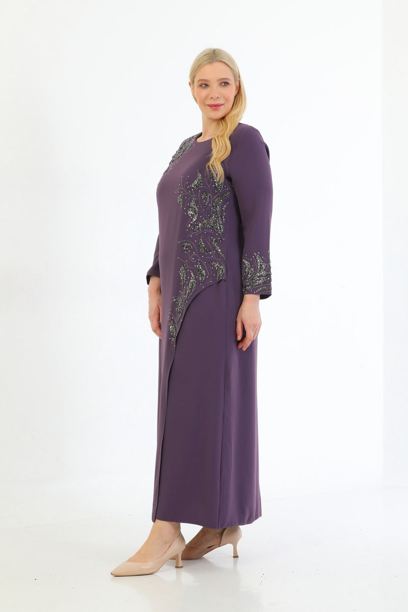 N&C Athena Dress Purple