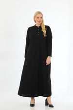 N&C Buyrun Dtld Dress Black