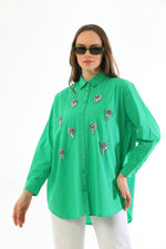 O&N Hilal Shirt Green