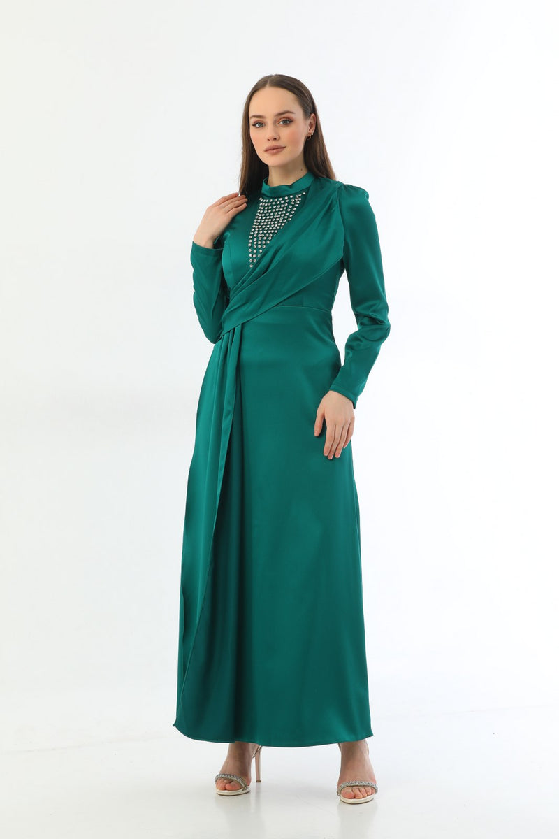 N&C Nova Dress Emerald