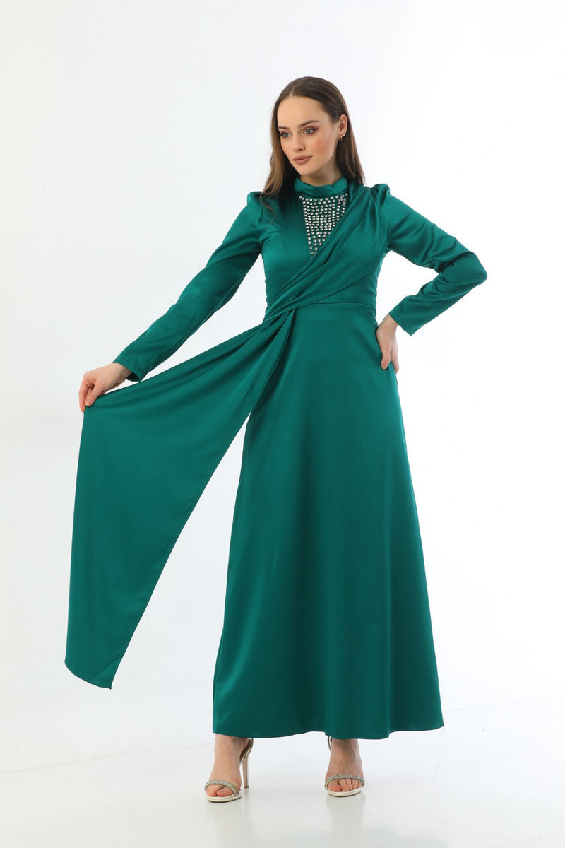 N&C Nova Dress Emerald