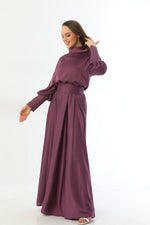 N&C Edna Dress Purple
