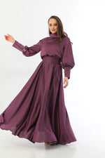 N&C Edna Dress Purple