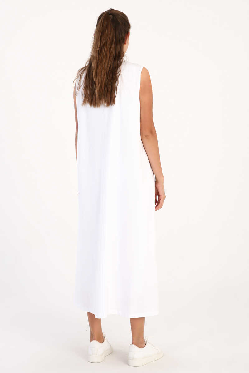Allday 2356 Inner Dress White