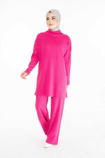 AFL Luna Knitted 2 PC Set Pink