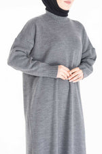AFL Hale Knitted Dress Dark Gray