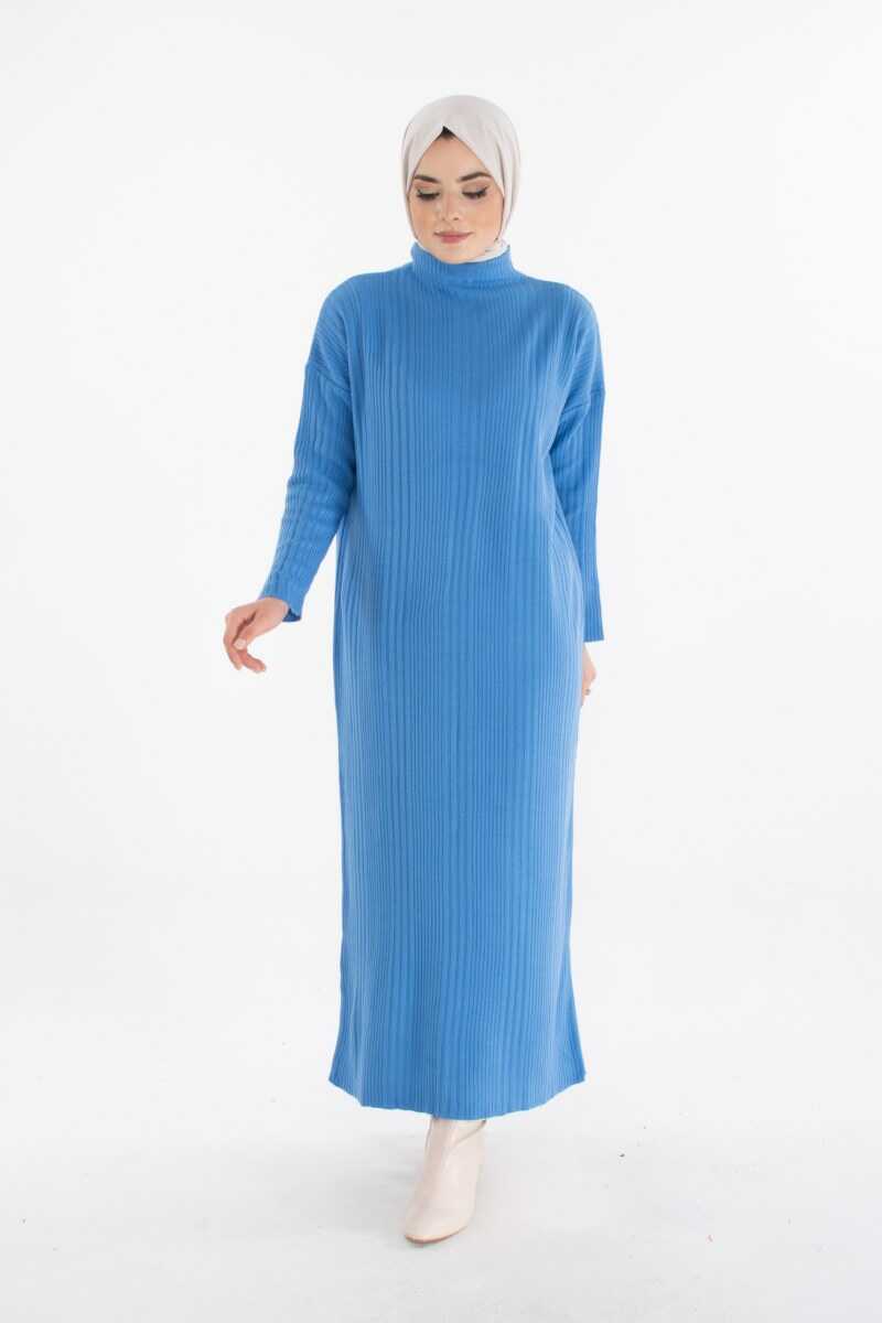 AFL Filiz Knitted Dress Blue