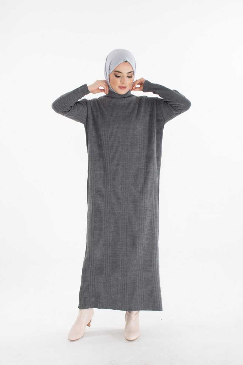 AFL Filiz Knitted Dress Dark Gray
