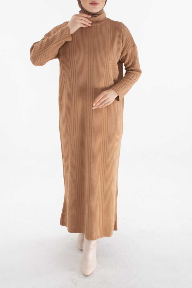 AFL Filiz Knitted Dress Brown