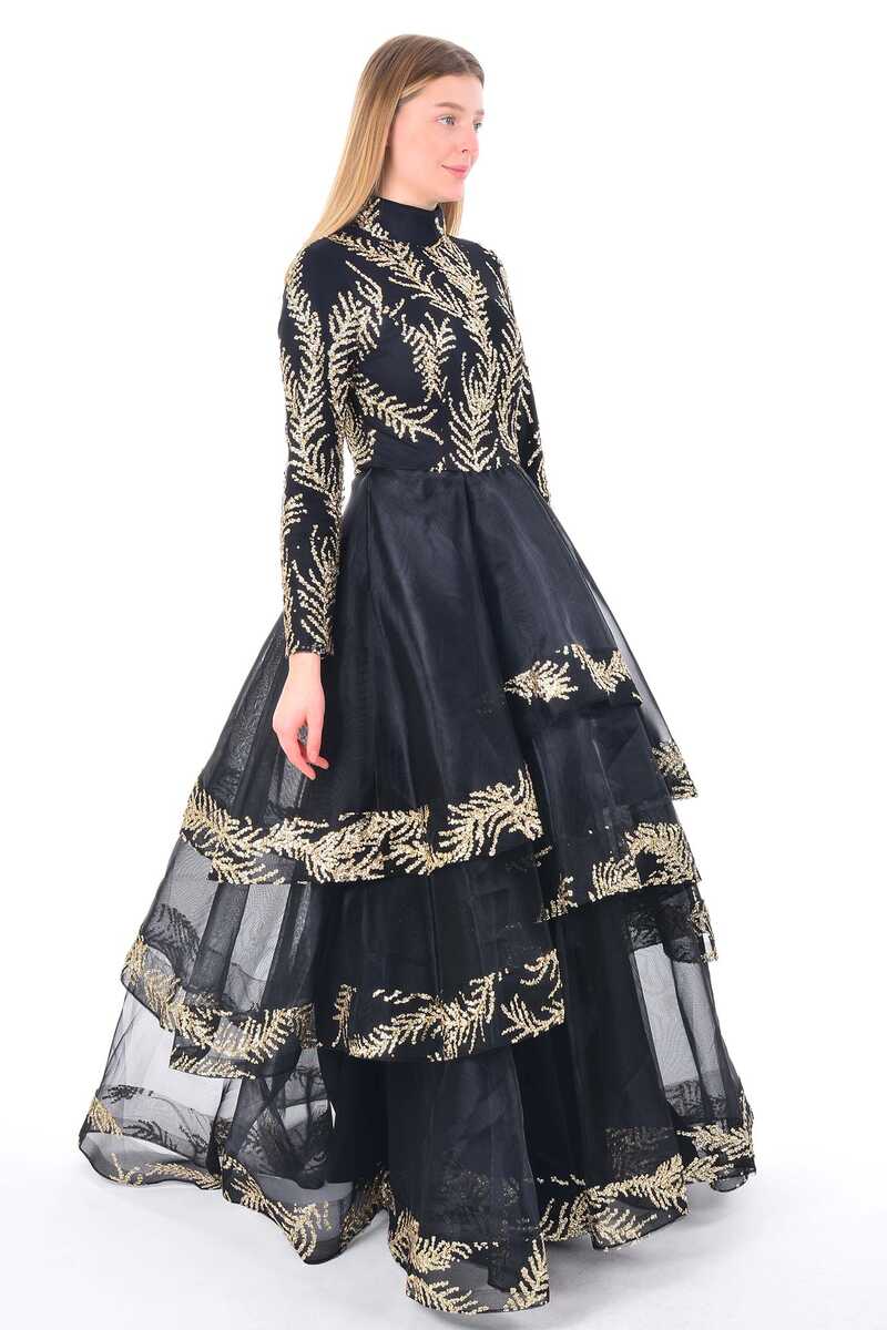 BLY 05919 Gown Black