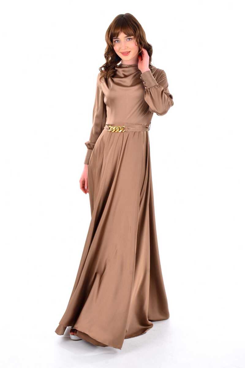 DMN 3522 Dress Brown