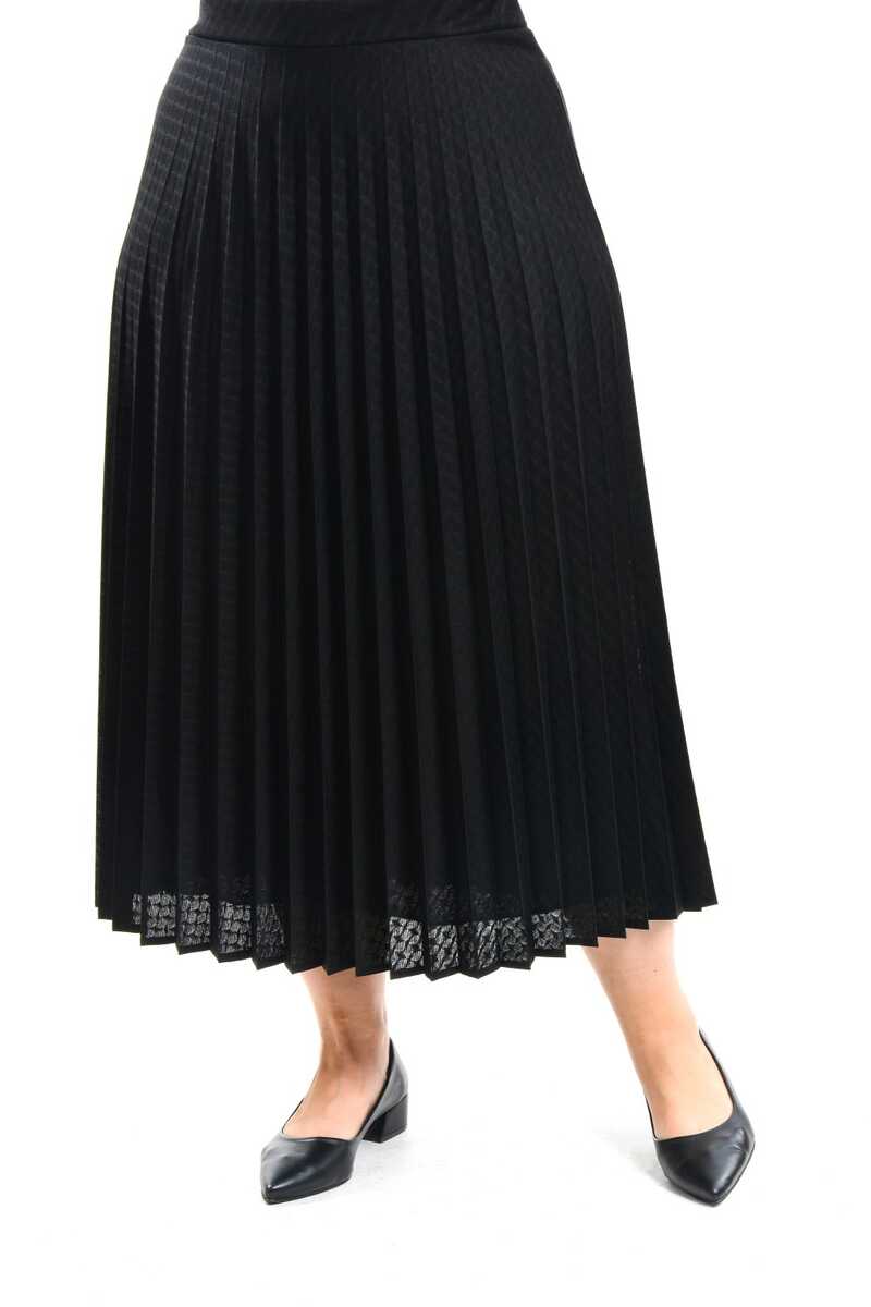 DL 414 Plise Skirt Black