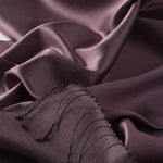 Ipekevi 927 Fig Purple Reversible silk Shawl