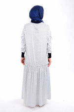Invee 6389 Dress White
