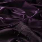 Ipekevi 927 Eggplant Purple Reversible Silk Shawl
