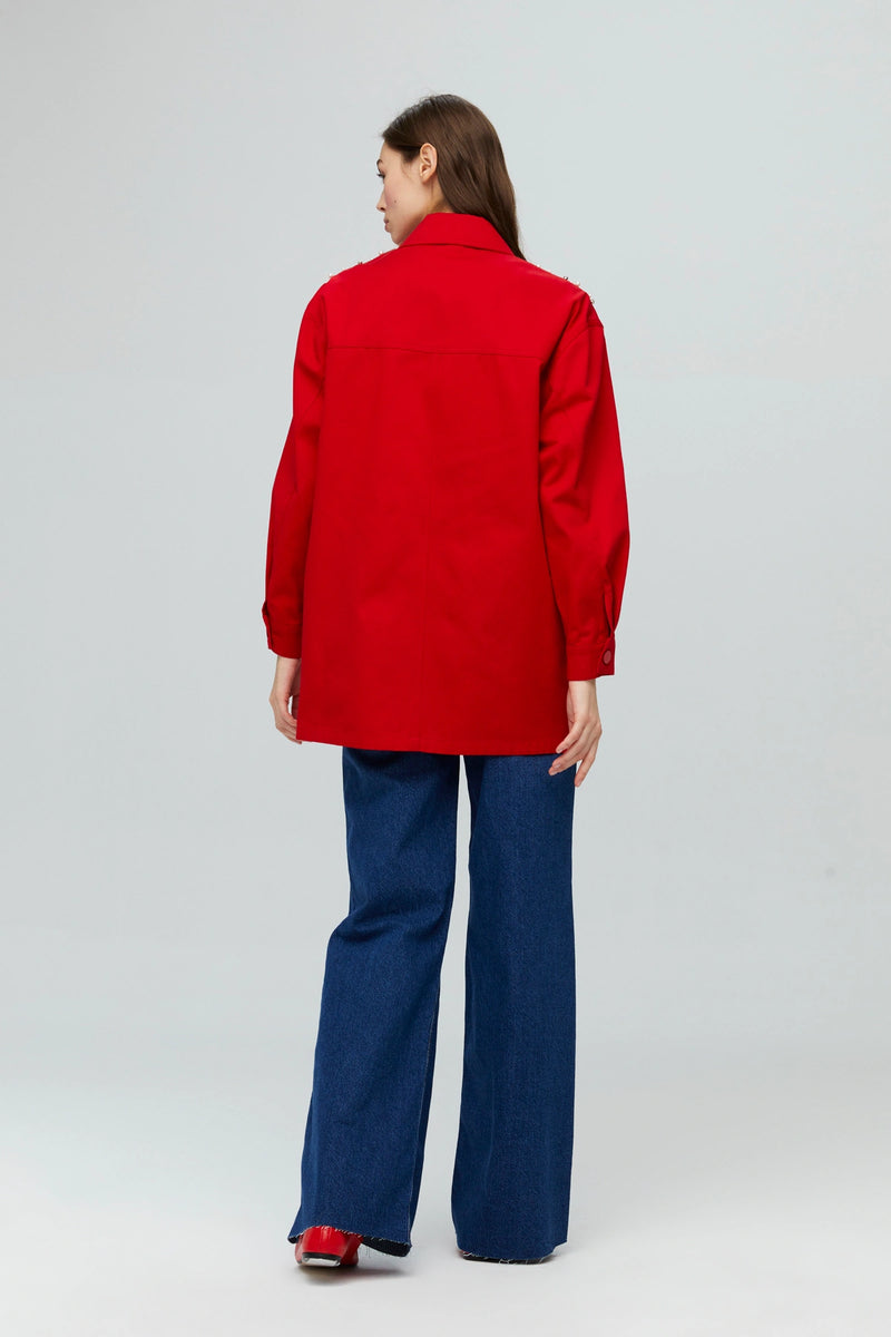 K&B 0002D Pearly Jacket Red