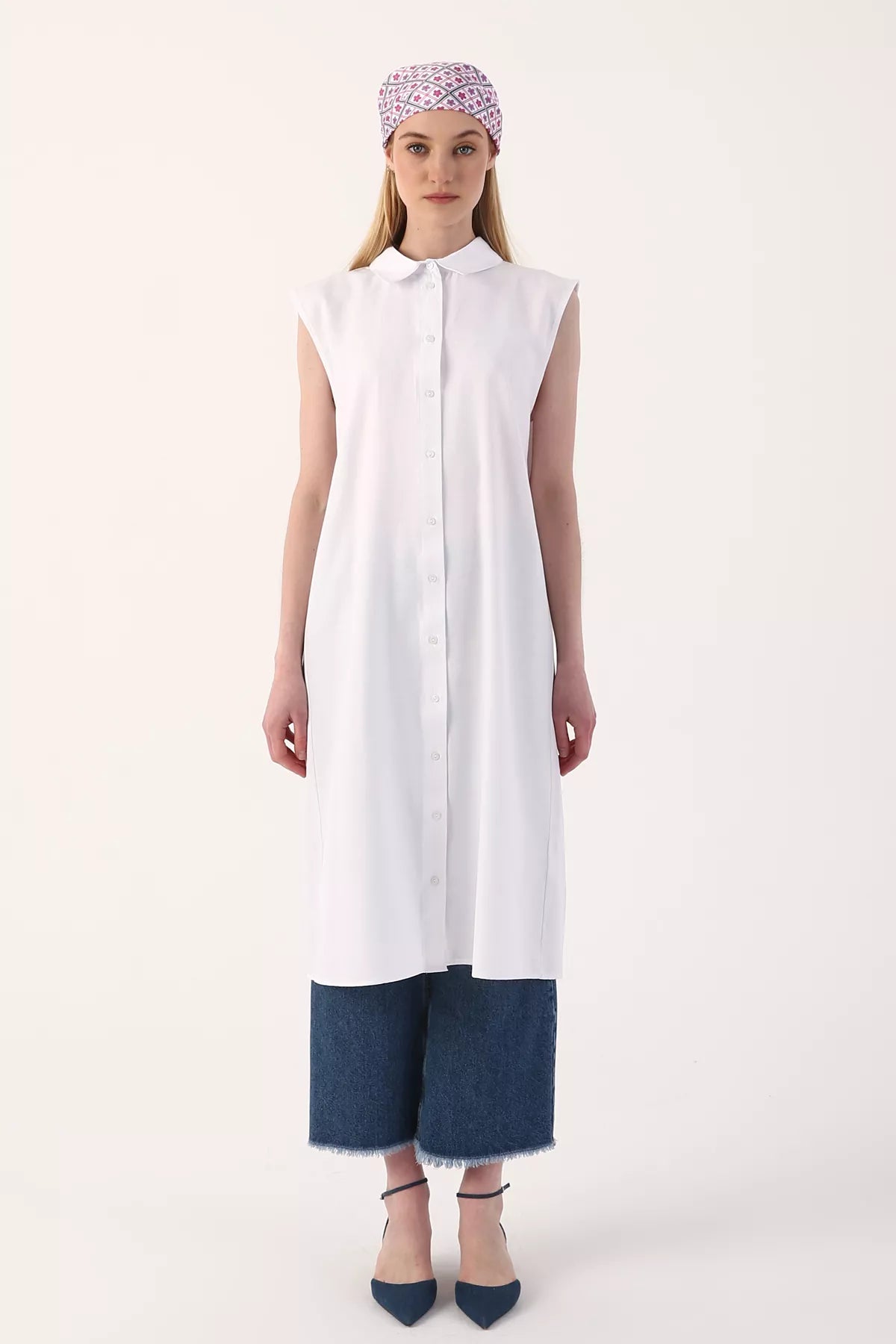 All Inner Shirt Tunic White