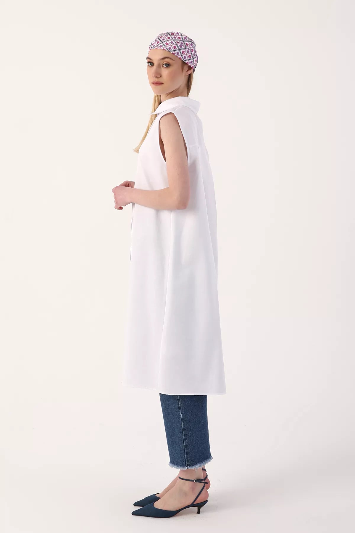 All Inner Shirt Tunic White