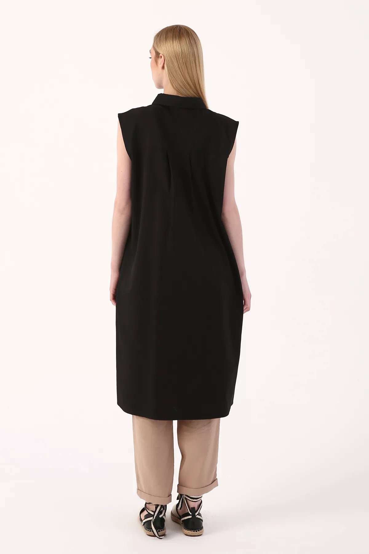 All Inner Shirt Tunic Black