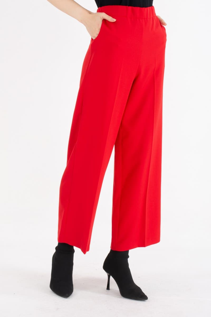 LVDR Wide Leg Pants Red – Moda Natty