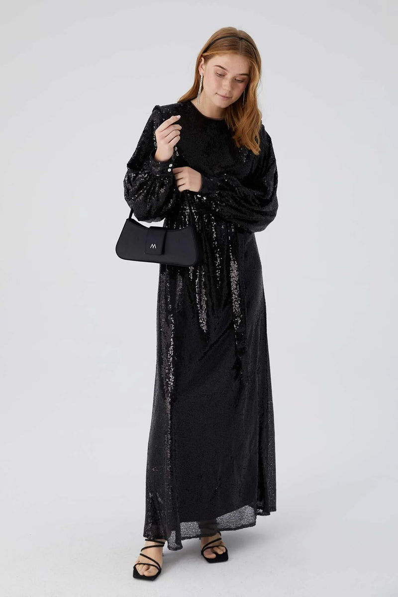 Manuka 2136 Dress Black - Moda Natty