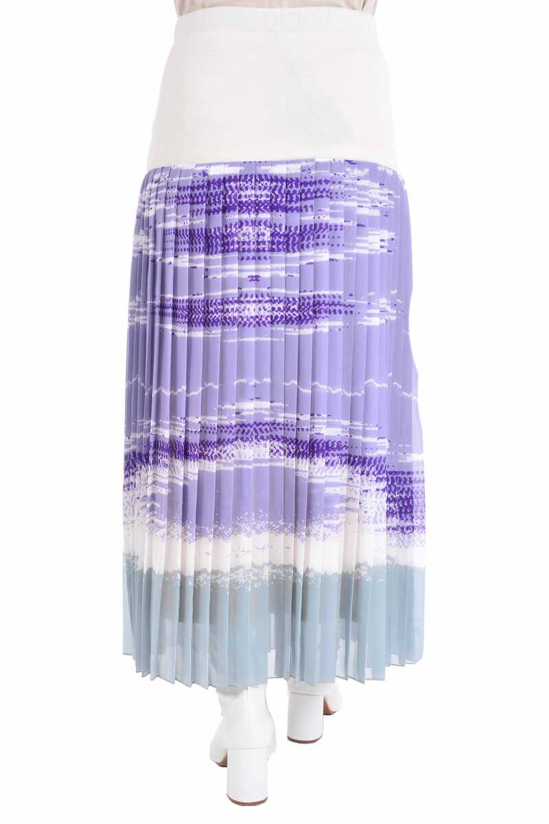 Miss Dalida 2013 Pleated Skirt - Purple - Moda Natty